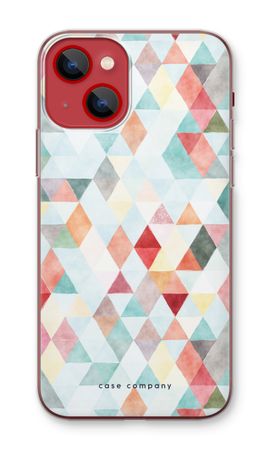 Coloured triangles pastel