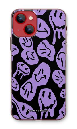 Melting Smiley - Purple