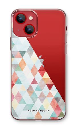 Coloured triangles pastel