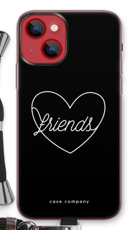 Friends heart black