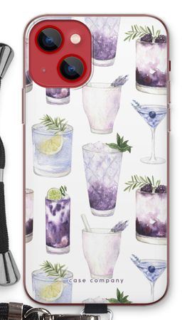 Violet cocktails