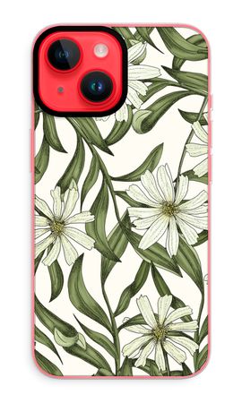 White flower pattern