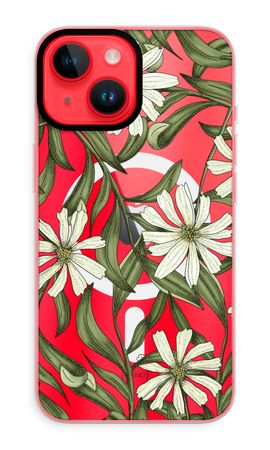 White flower pattern