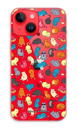 Colourful cats