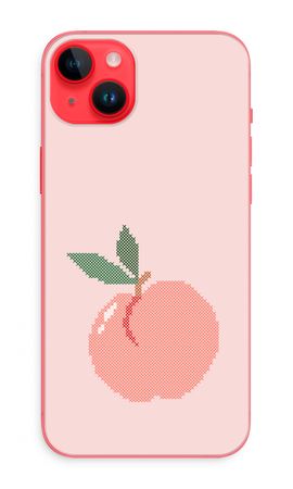 Stitched Peach