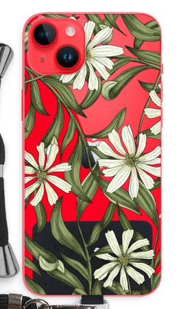 White flower pattern