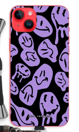 Melting Smiley - Purple