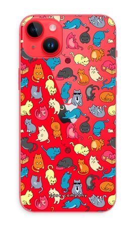 Colourful cats
