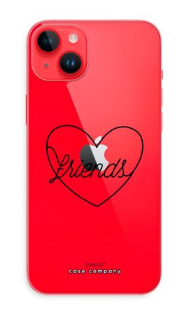 Friends heart black