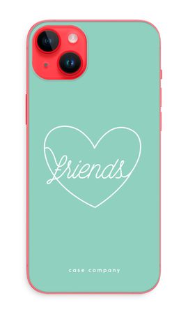 Friends heart pastel
