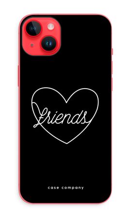 Friends heart black