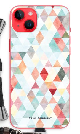 Coloured triangles pastel