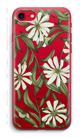 White flower pattern