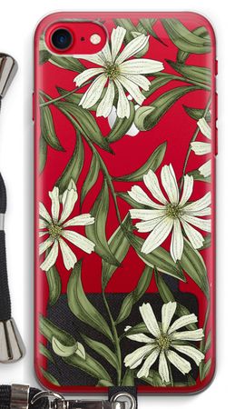 White flower pattern