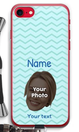 Personalized Face - Stripes Pattern