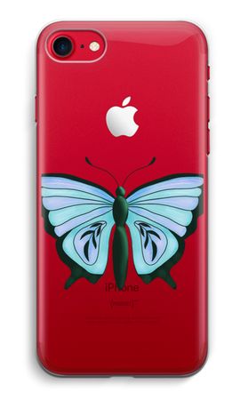 Blauer Schmetterling