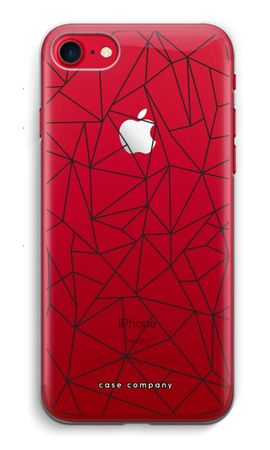 Schwarze geometrische Linien