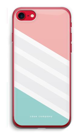 Pastellfarbene Streifen