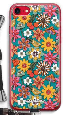 Retro Flowers N°2 - Blue