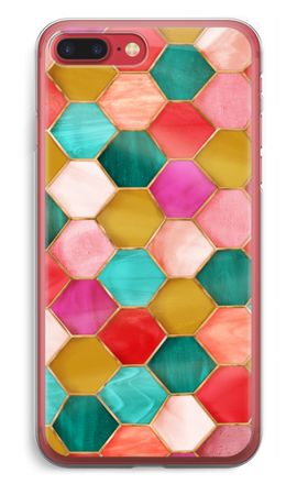 Hexagons in stained glass