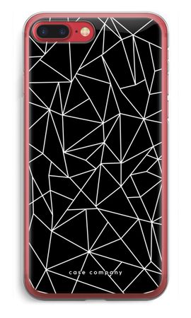 Geometric lines white