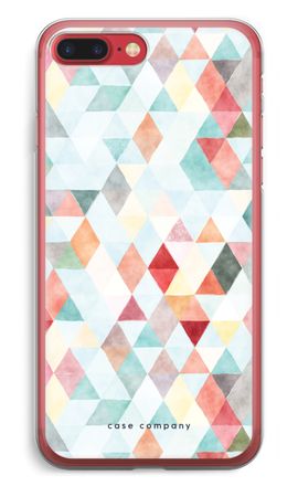Coloured triangles pastel