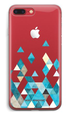 Coloured triangles blue