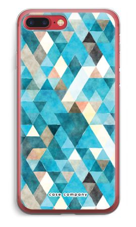 Coloured triangles blue