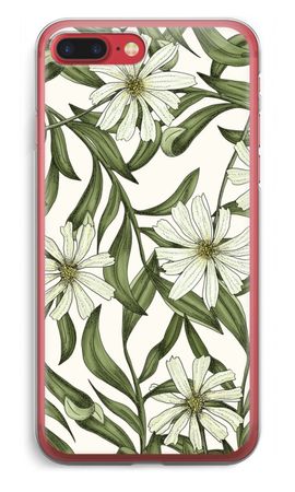 White flower pattern