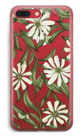 White flower pattern