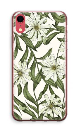 White flower pattern