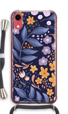 Flowers with blue leaves