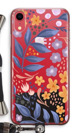 Flowers with blue leaves