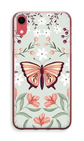 Butterfly in a floral world