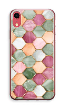 Hexagons in stained glass