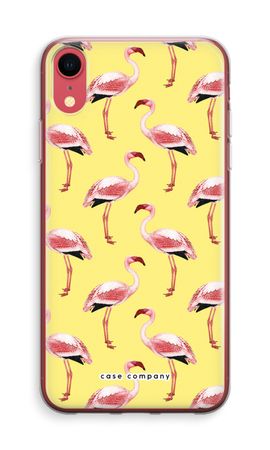 Flamingo's geel