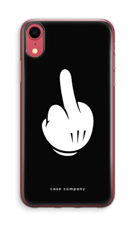 Middle finger black