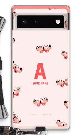 Rosy Butterflies Monogram