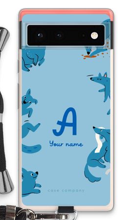 Playful Dogs Monogram