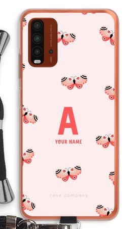 Rosy Butterflies Monogram