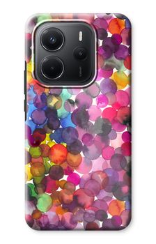 Punti acquerello sovrapposti