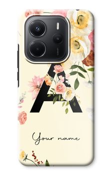 Flirty Flowers Monogram