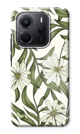 White flower pattern