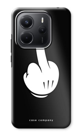Middle finger black