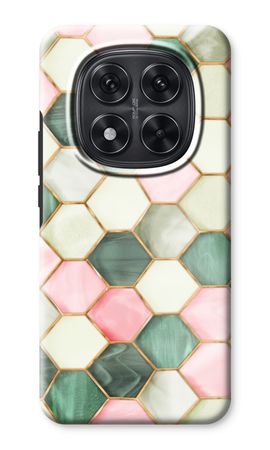 Hexagons in stained glass