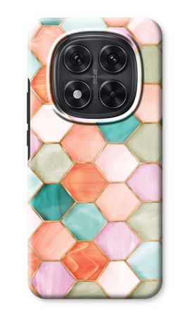 Hexagons in stained glass