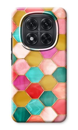 Hexagons in stained glass