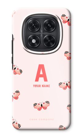 Rosy Butterflies Monogram