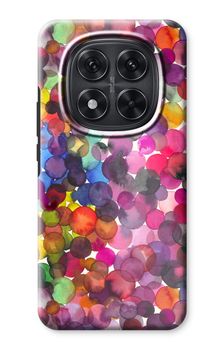 Überlappende Aquarell-Punkte