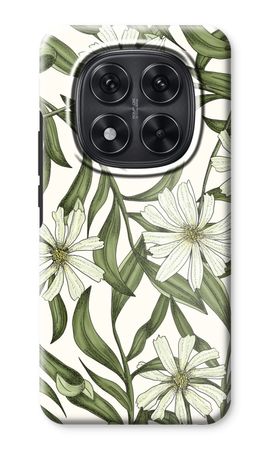 White flower pattern